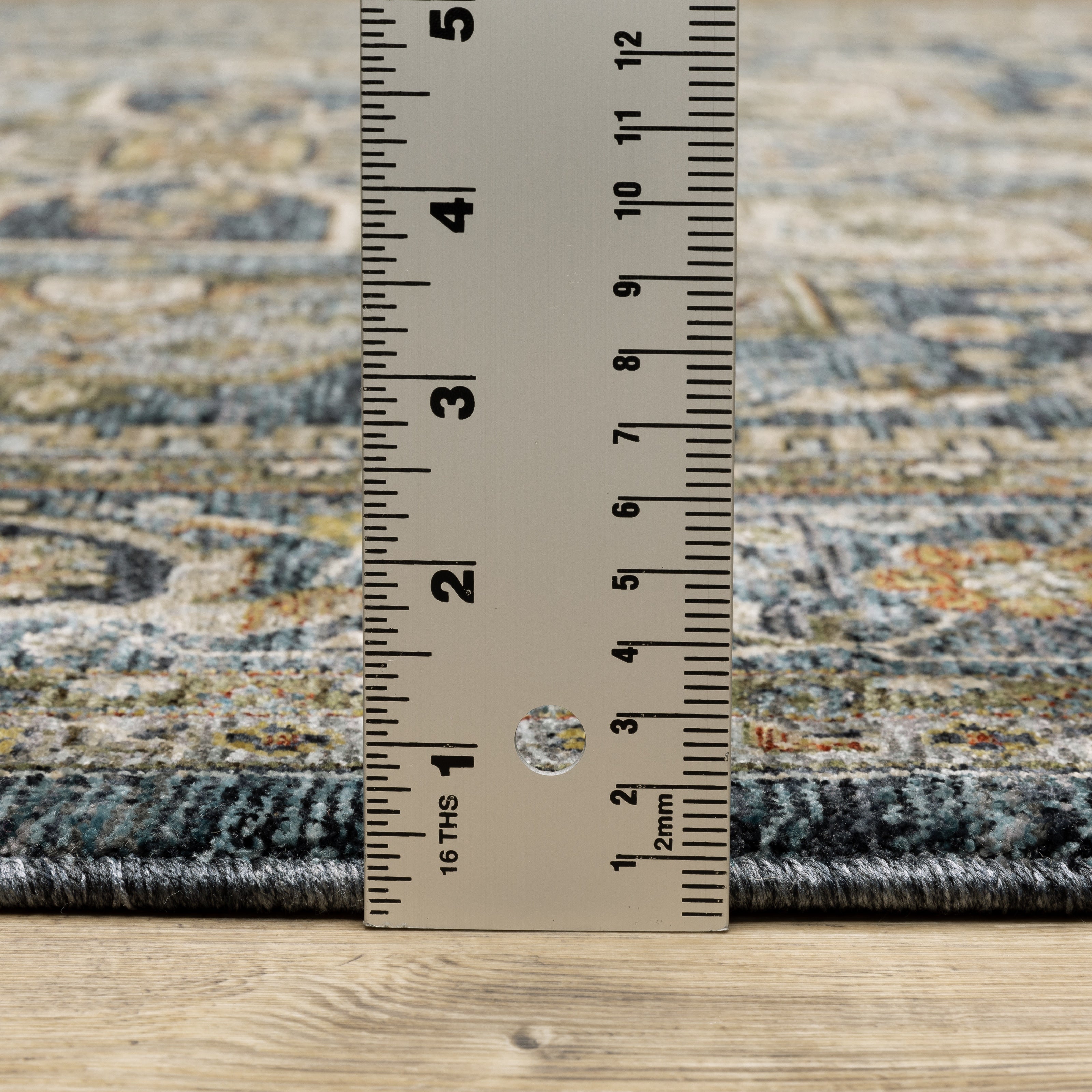 Aberdeen 1144Q Blue/ Taupe Traditional Area Rug by Oriental Weavers