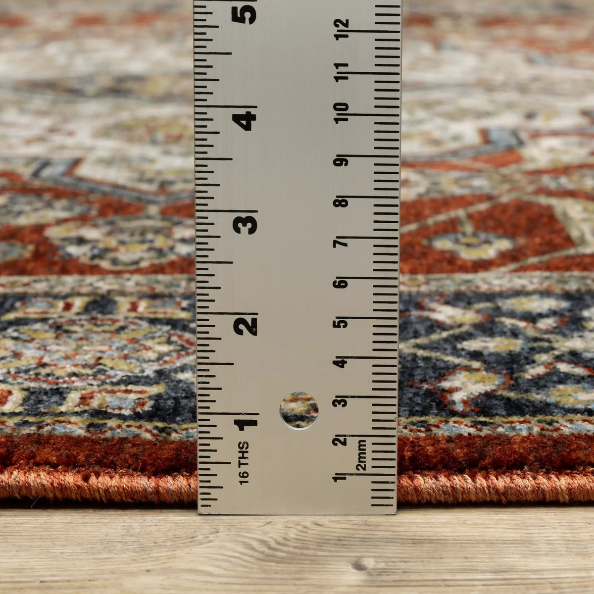 Aberdeen 4151R Red/ Blue Area Rug by Oriental Weavers