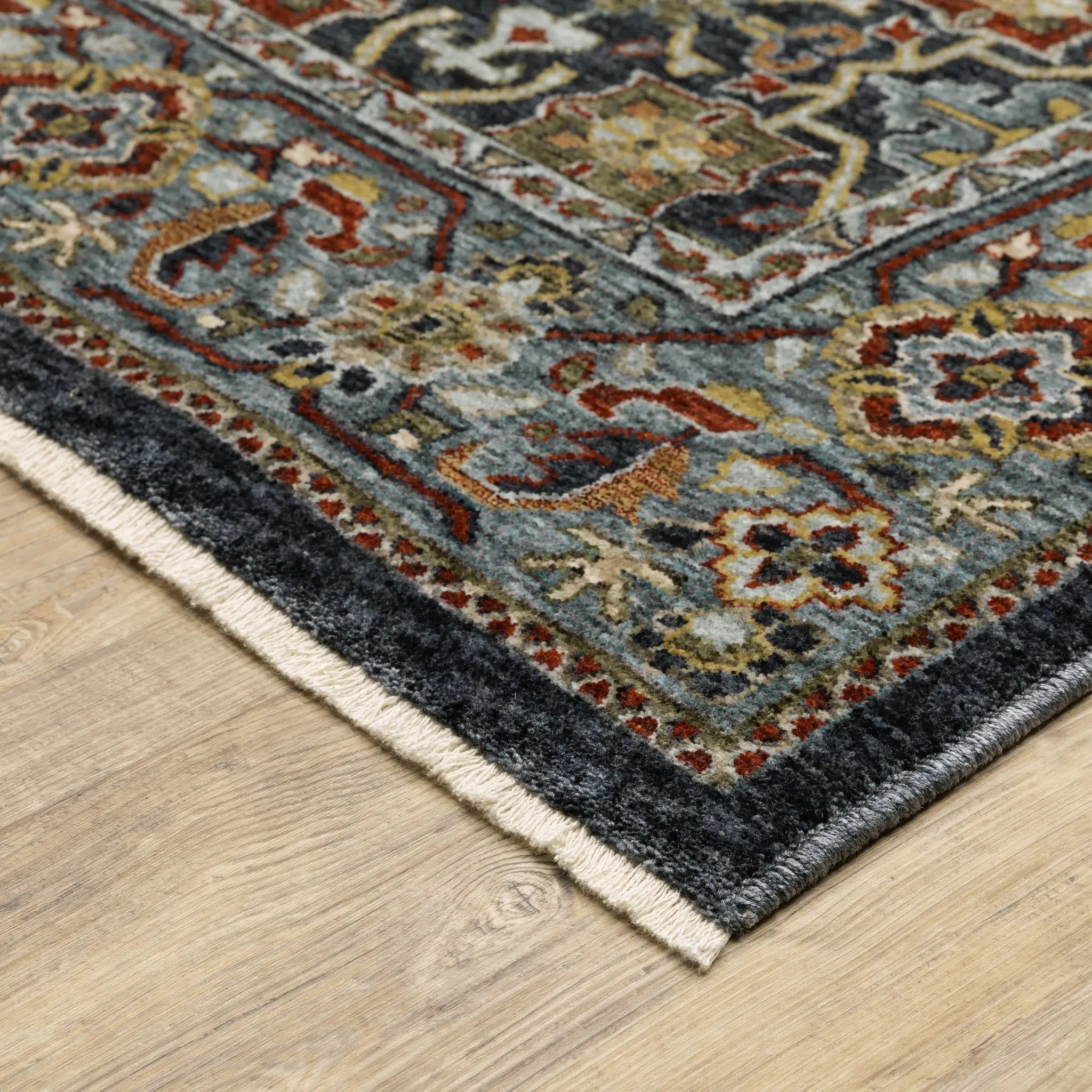 Aberdeen 4922D Blue/ Multi Area Rug by Oriental Weavers