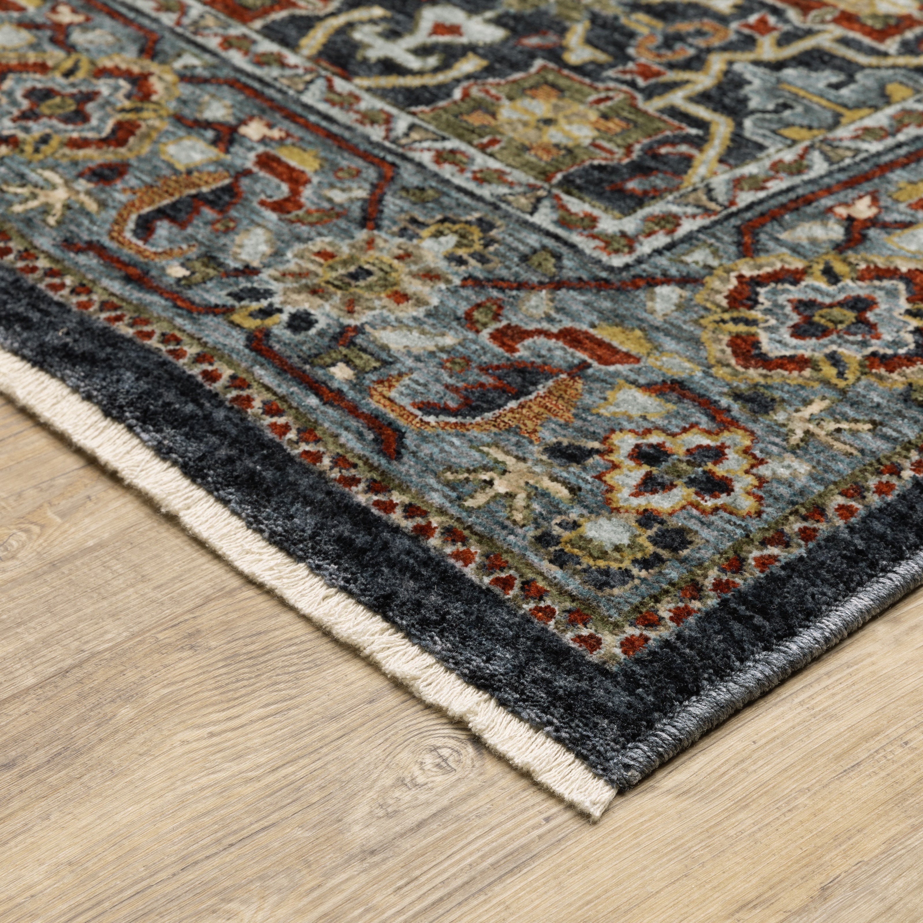 Aberdeen 4922D Blue/ Multi Traditional Area Rug by Oriental Weavers