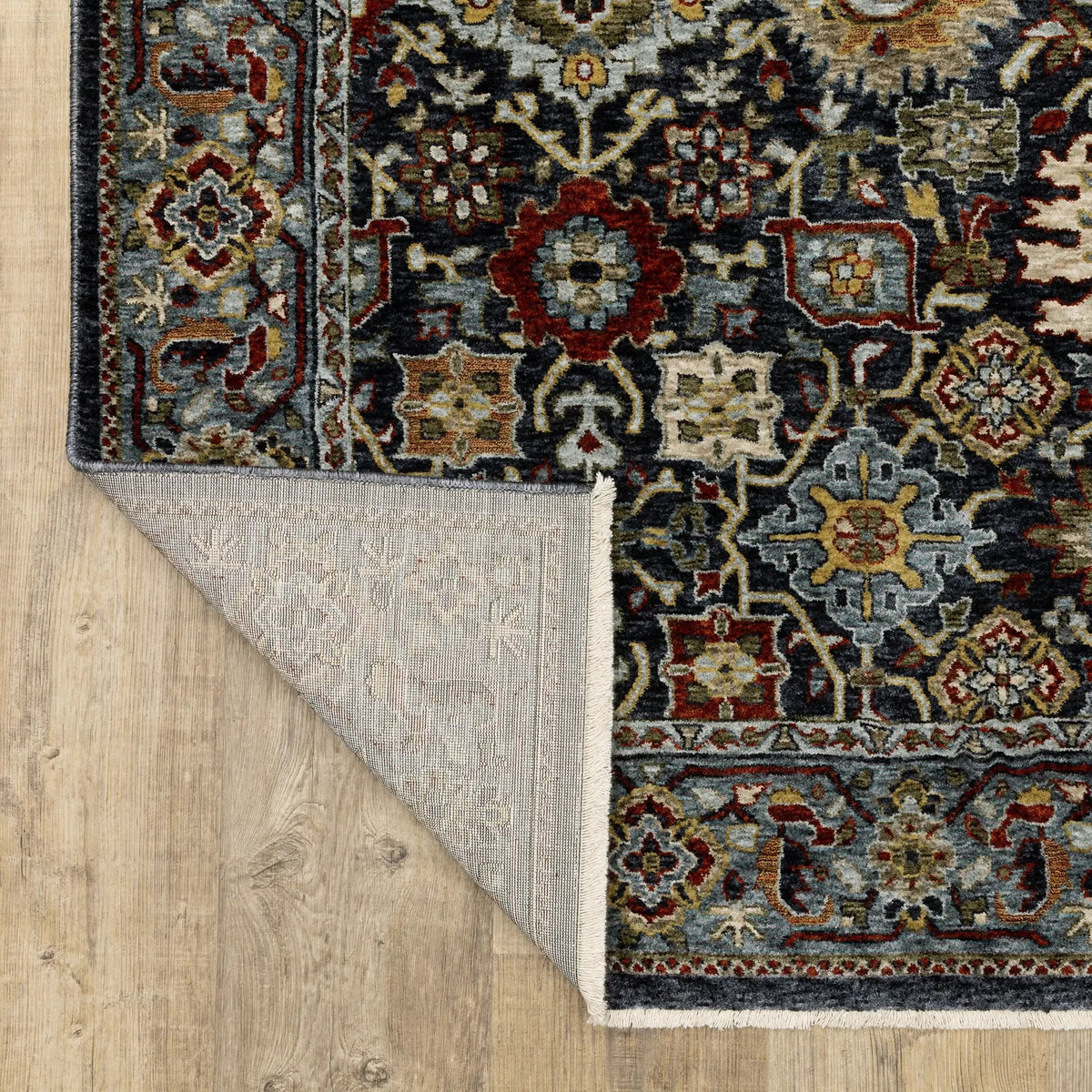 Aberdeen 4922D Blue/ Multi Area Rug by Oriental Weavers