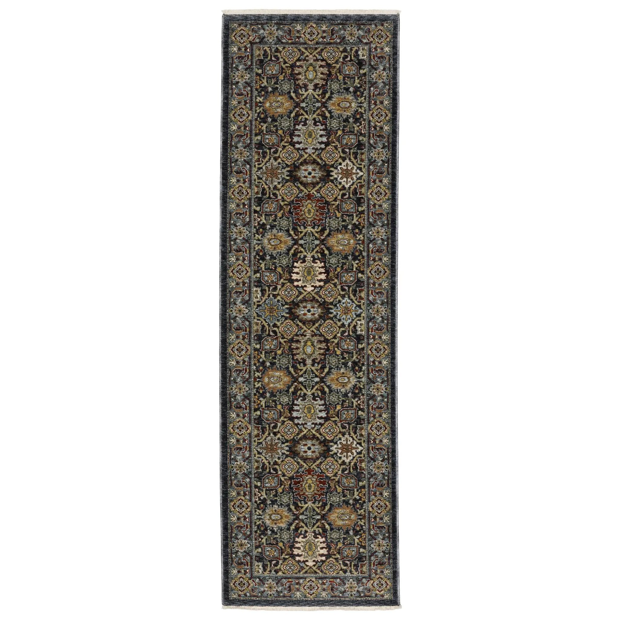 Aberdeen 4922D Blue/ Multi Area Rug by Oriental Weavers