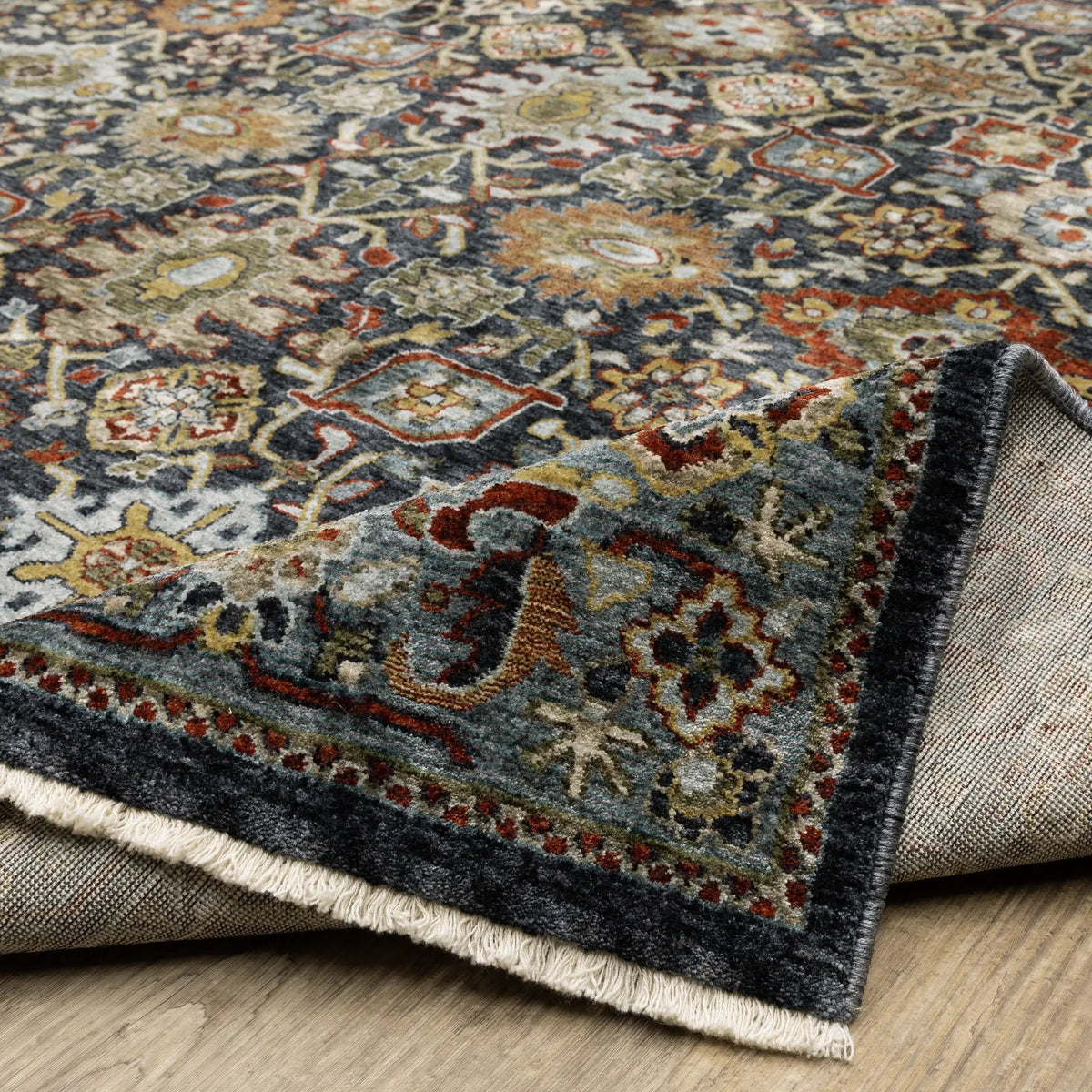 Aberdeen 4922D Blue/ Multi Area Rug by Oriental Weavers