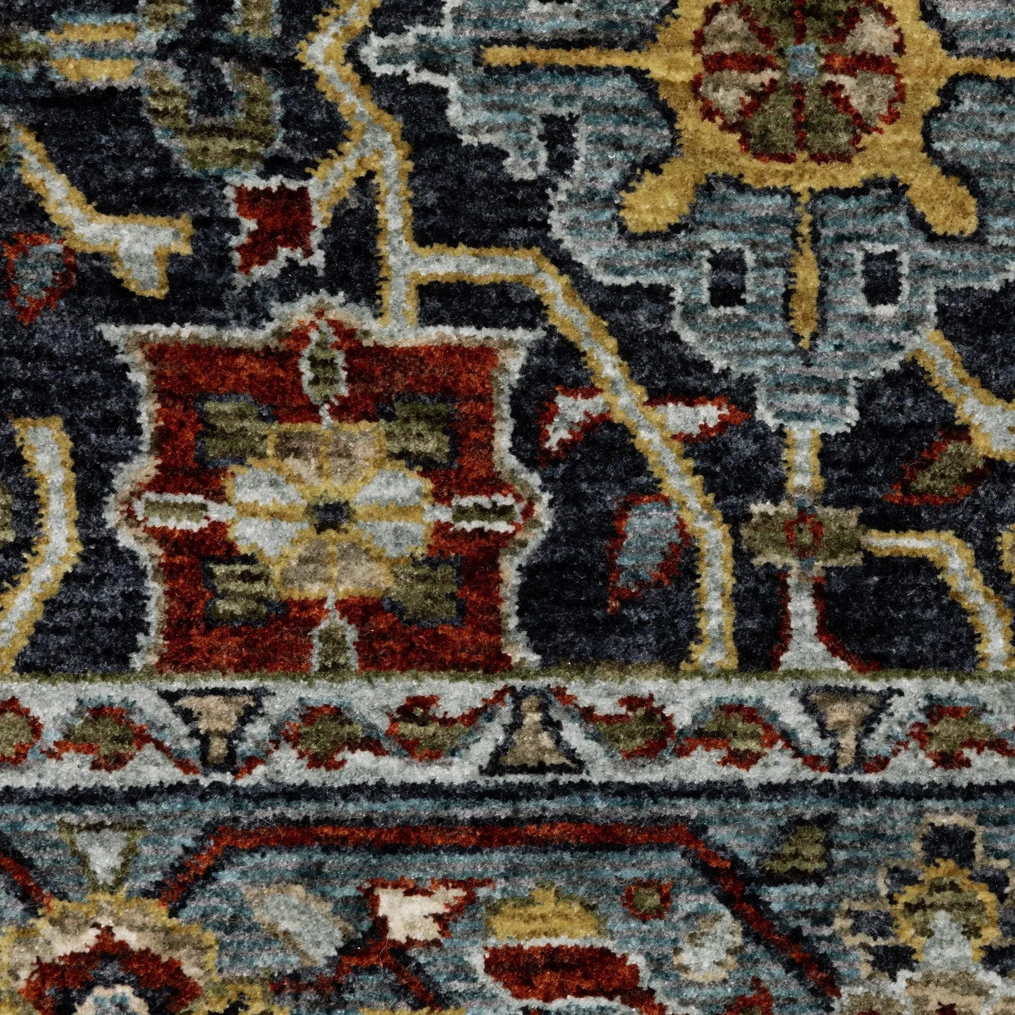 Aberdeen 4922D Blue/ Multi Area Rug by Oriental Weavers