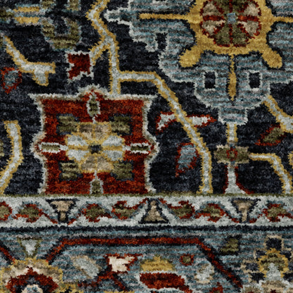 Aberdeen 4922D Blue/ Multi Traditional Area Rug by Oriental Weavers