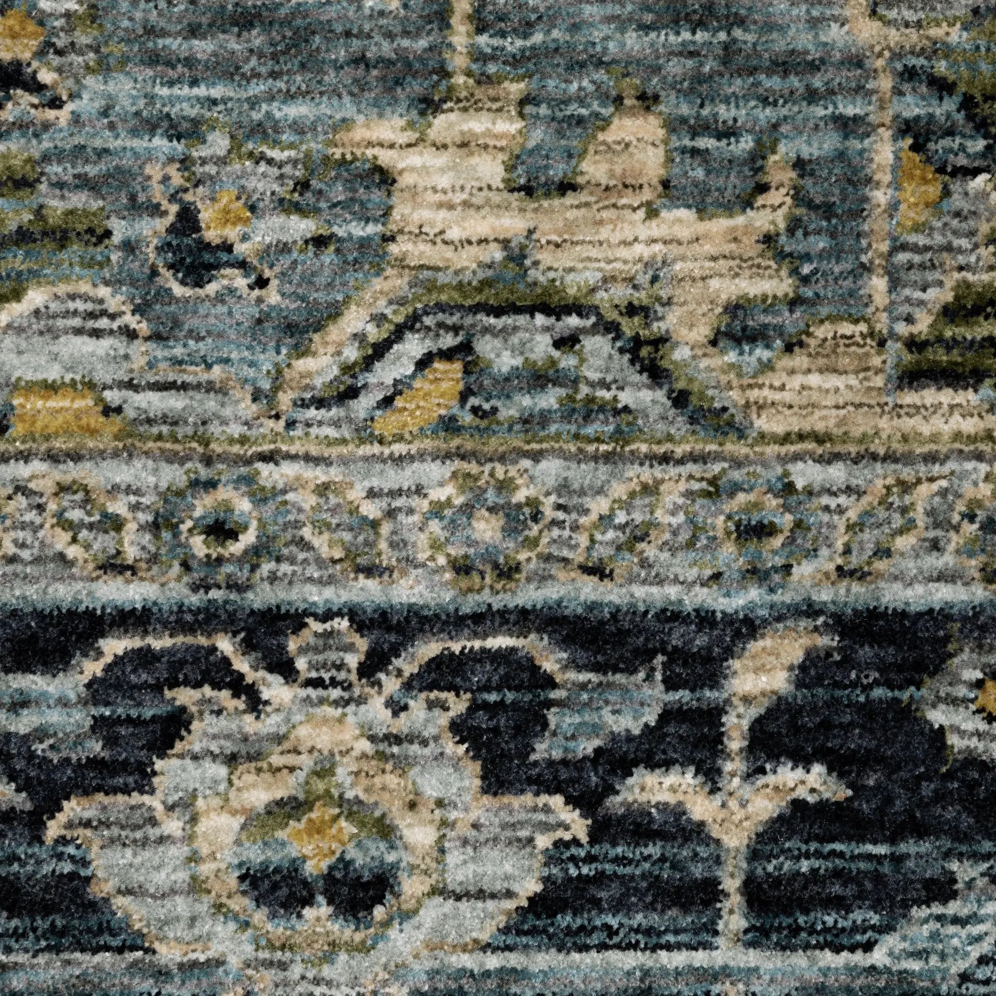 Aberdeen 051G1 Blue/ Tan Area Rug by Oriental Weavers