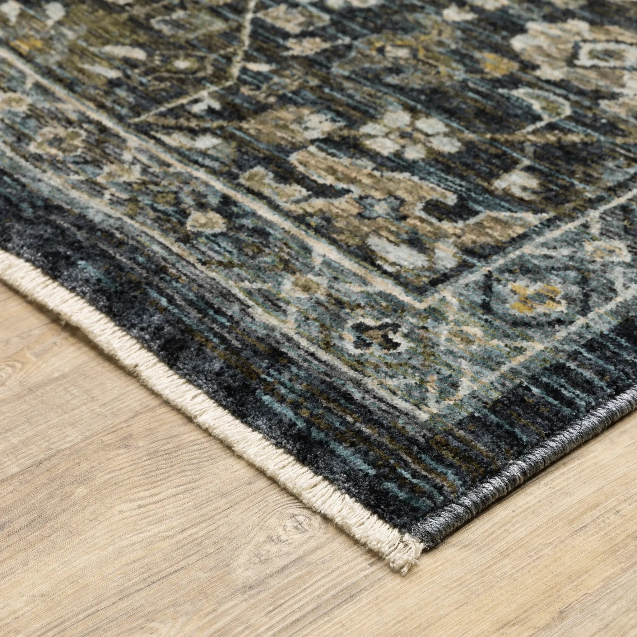 Aberdeen 533K1 Blue/ Light Blue Area Rug by Oriental Weavers