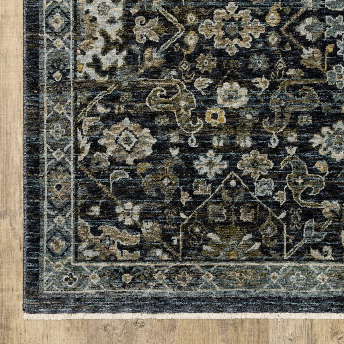 Aberdeen 533K1 Blue/ Light Blue Area Rug by Oriental Weavers