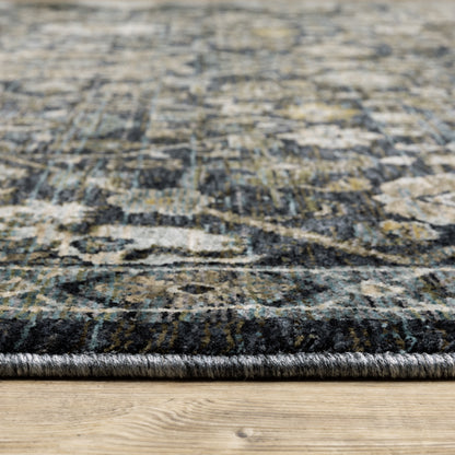 Aberdeen 533K1 Blue/ Light Blue Traditional Area Rug by Oriental Weavers