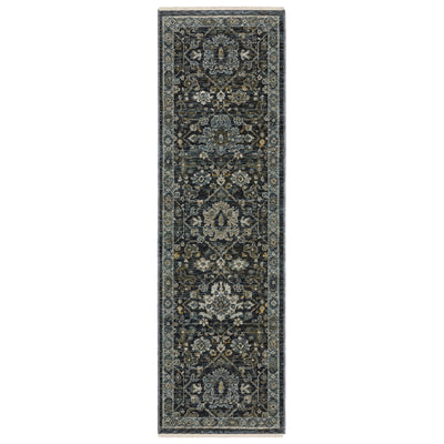 Aberdeen 533K1 Blue/ Light Blue Traditional Area Rug by Oriental Weavers