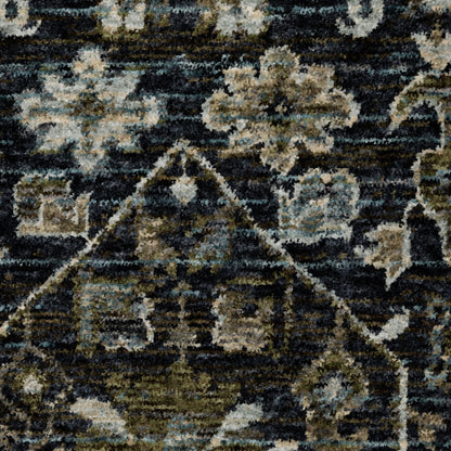 Aberdeen 533K1 Blue/ Light Blue Traditional Area Rug by Oriental Weavers