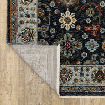 Aberdeen 561B1 Blue/ Multi Traditional Area Rug by Oriental Weavers