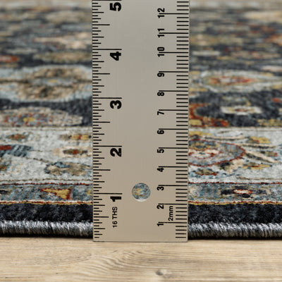 Aberdeen 561B1 Blue/ Multi Traditional Area Rug by Oriental Weavers