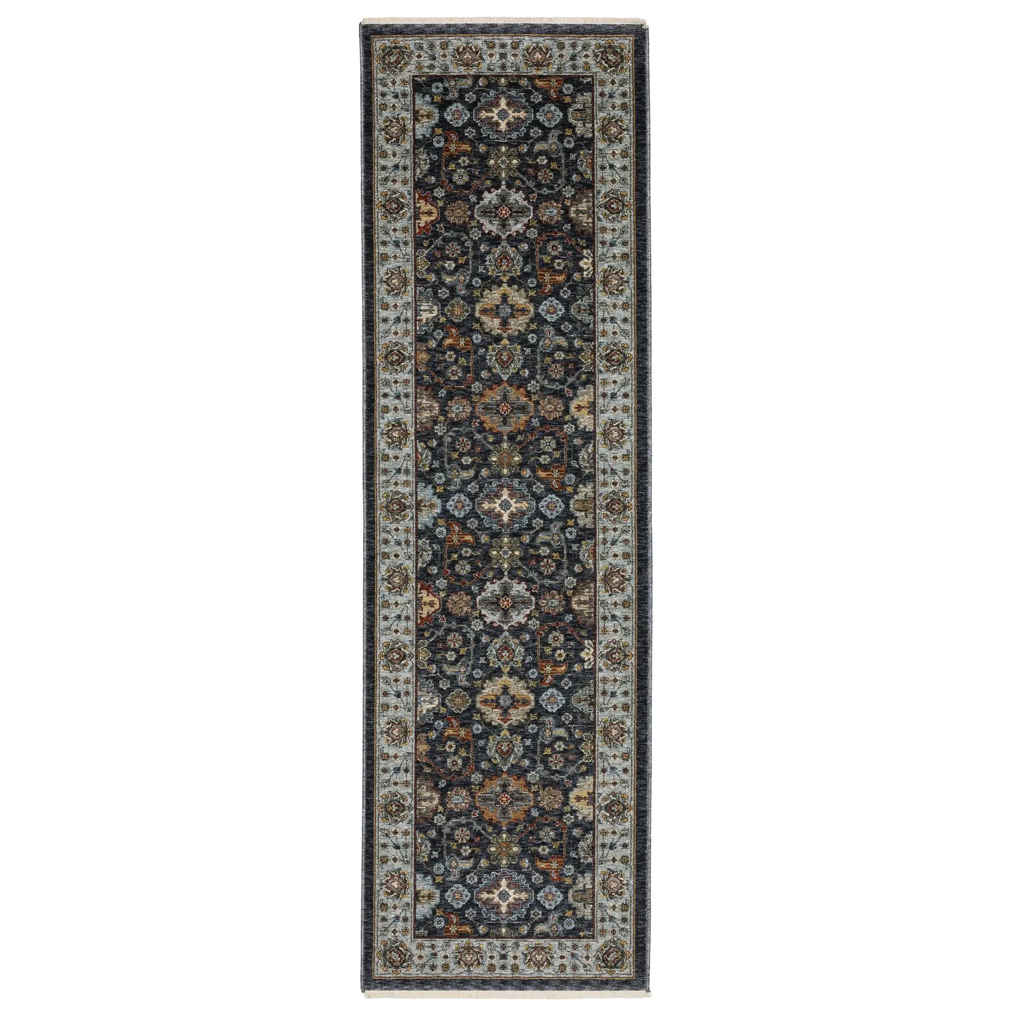 Aberdeen 561B1 Blue/ Multi Area Rug by Oriental Weavers