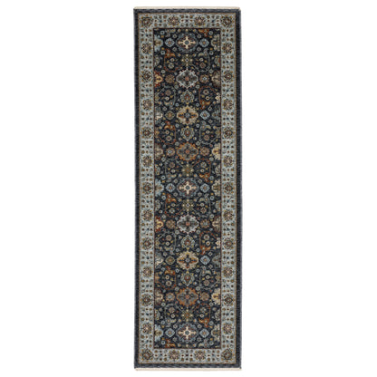 Aberdeen 561B1 Blue/ Multi Traditional Area Rug by Oriental Weavers
