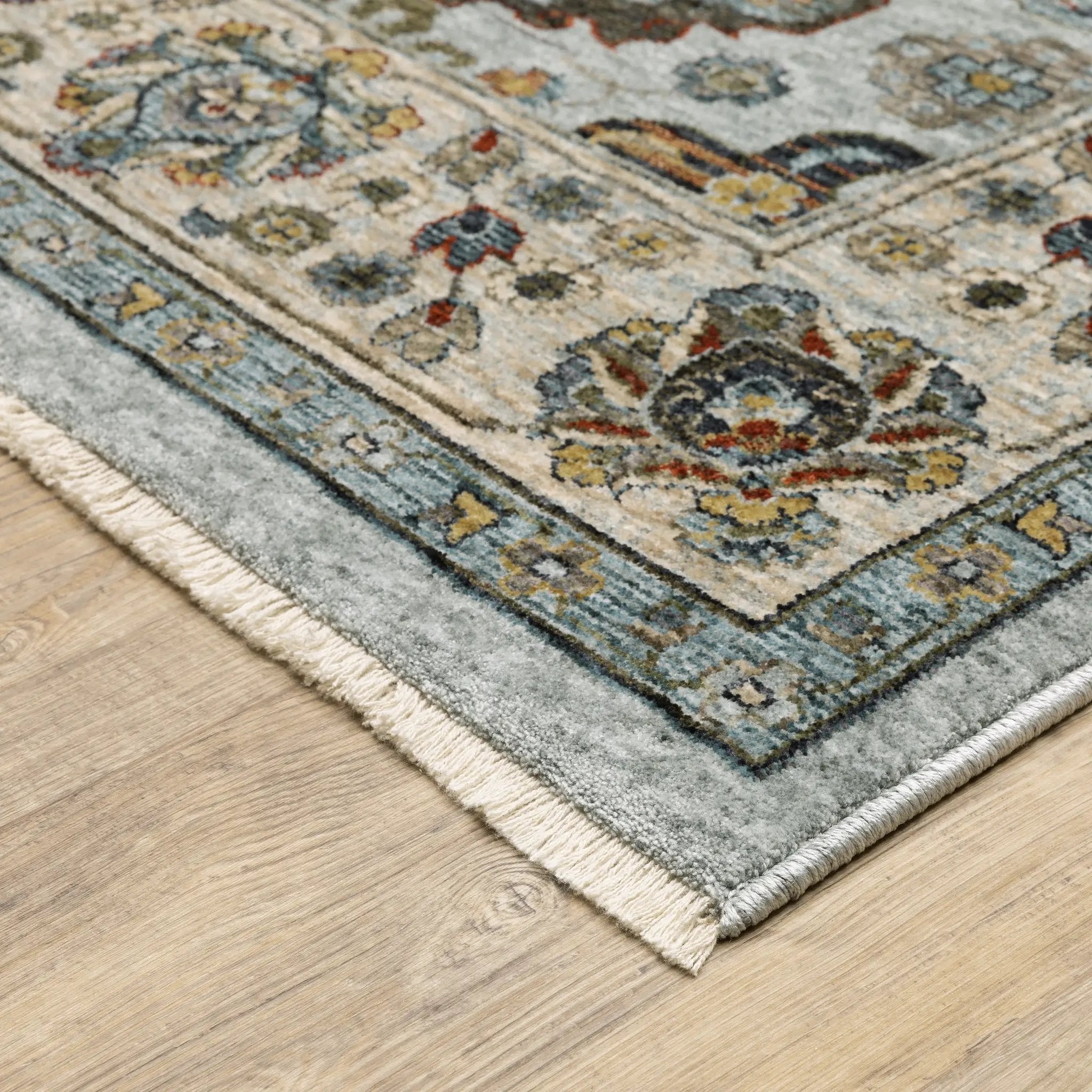 Aberdeen 561W1 Blue/ Beige Area Rug by Oriental Weavers