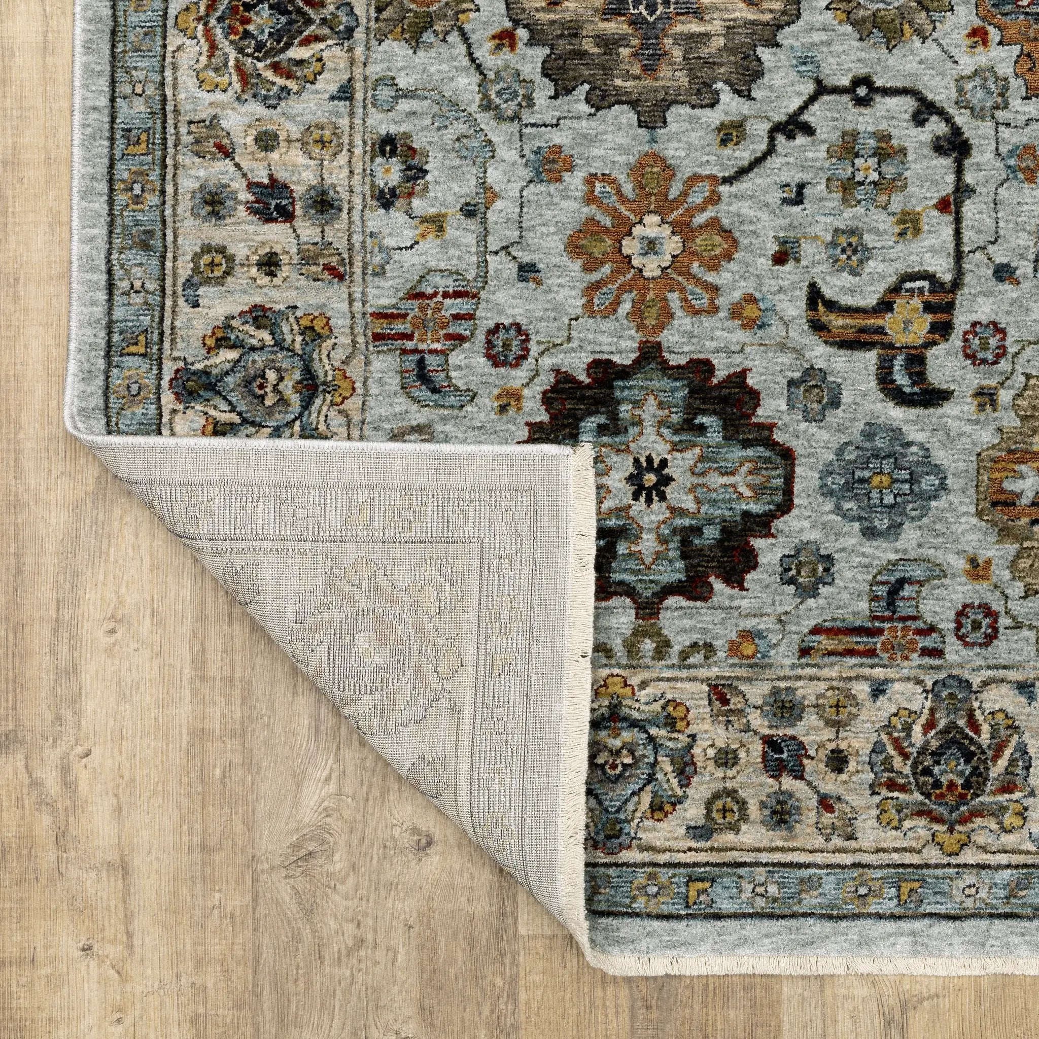 Aberdeen 561W1 Blue/ Beige Area Rug by Oriental Weavers