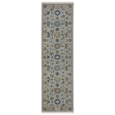 Aberdeen 561W1 Blue/ Beige Traditional Area Rug by Oriental Weavers