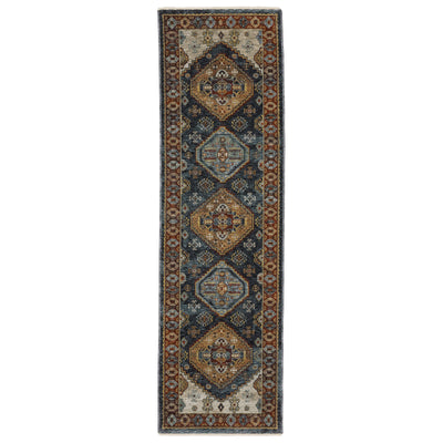Aberdeen 005W1 Blue/ Multi Traditional Area Rug by Oriental Weavers