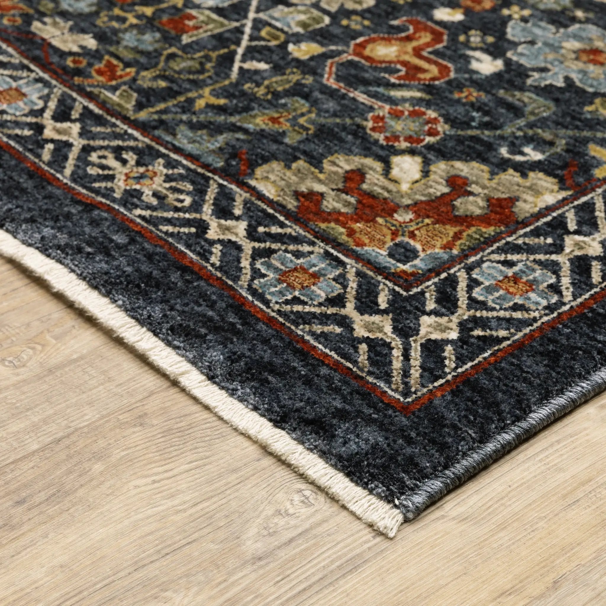 Aberdeen 006B1 Blue/ Multi Area Rug by Oriental Weavers