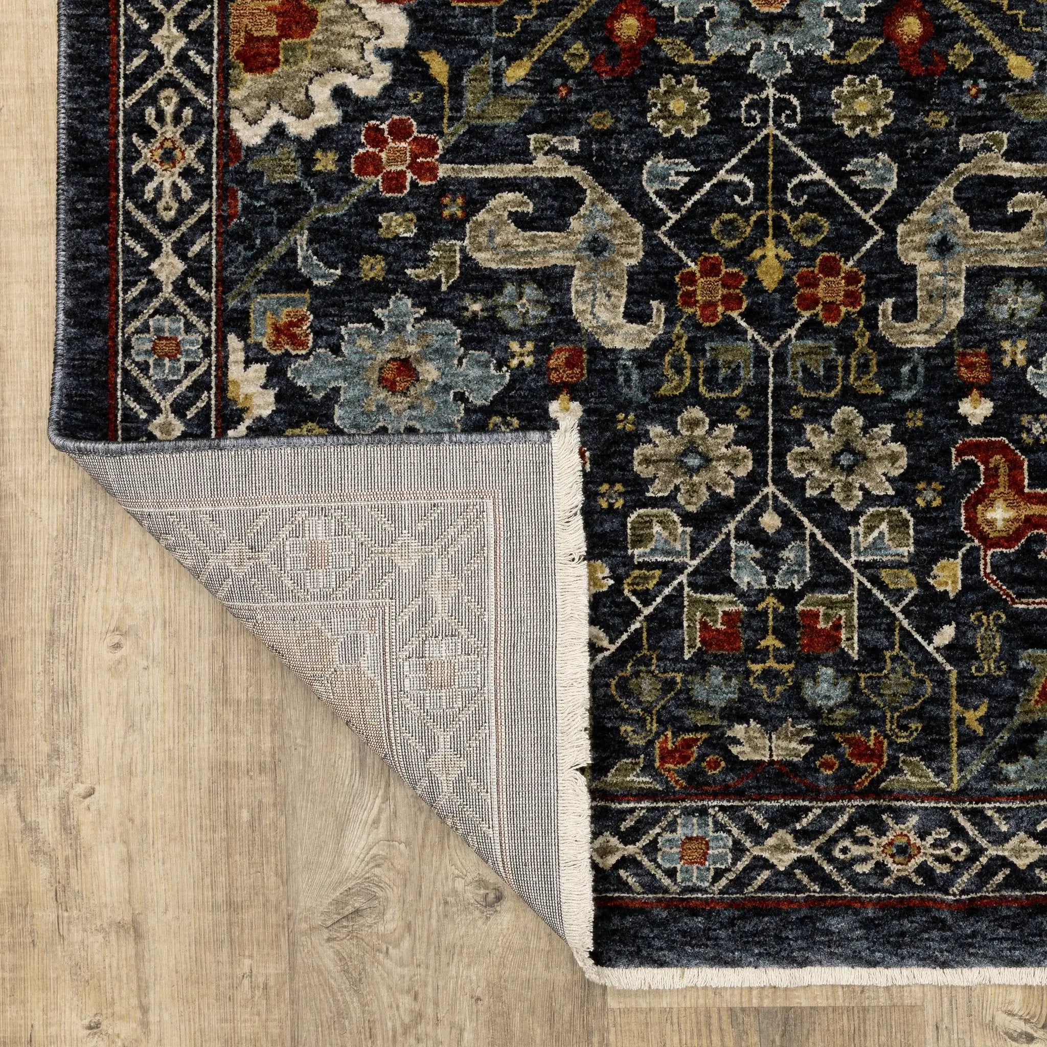 Aberdeen 006B1 Blue/ Multi Area Rug by Oriental Weavers