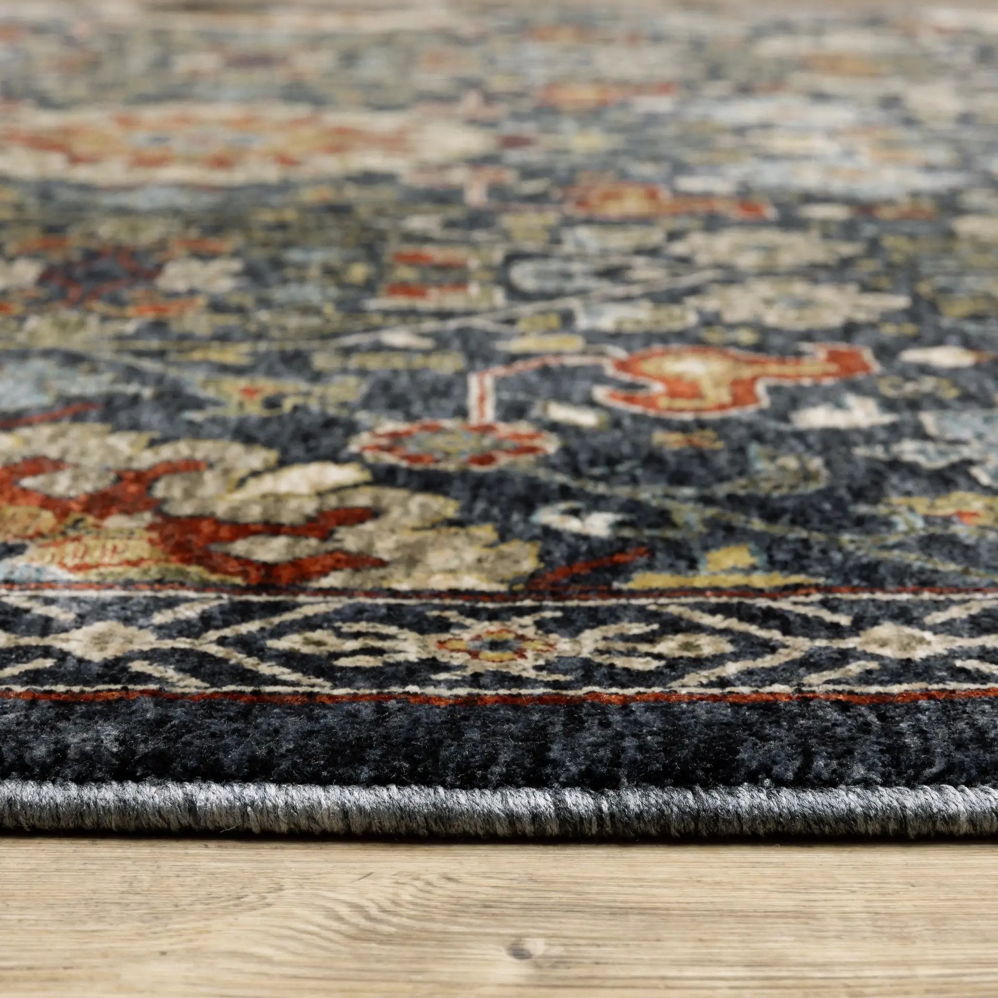 Aberdeen 006B1 Blue/ Multi Area Rug by Oriental Weavers