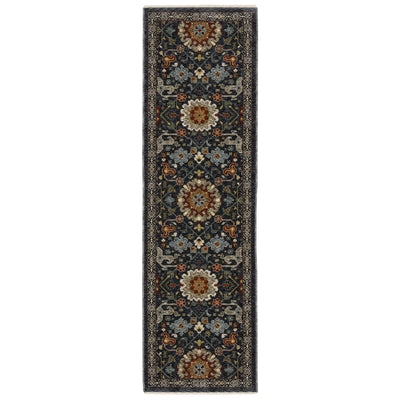 Aberdeen 006B1 Blue/ Multi Traditional Area Rug by Oriental Weavers