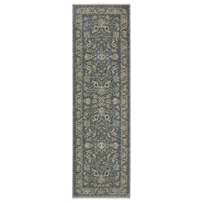 Aberdeen 070H1 Blue/ Beige Traditional Area Rug by Oriental Weavers