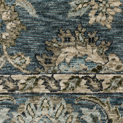 Aberdeen 070H1 Blue/ Beige Traditional Area Rug by Oriental Weavers