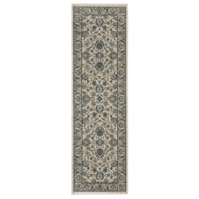 Aberdeen 070I1 Beige/ Blue Traditional Area Rug by Oriental Weavers