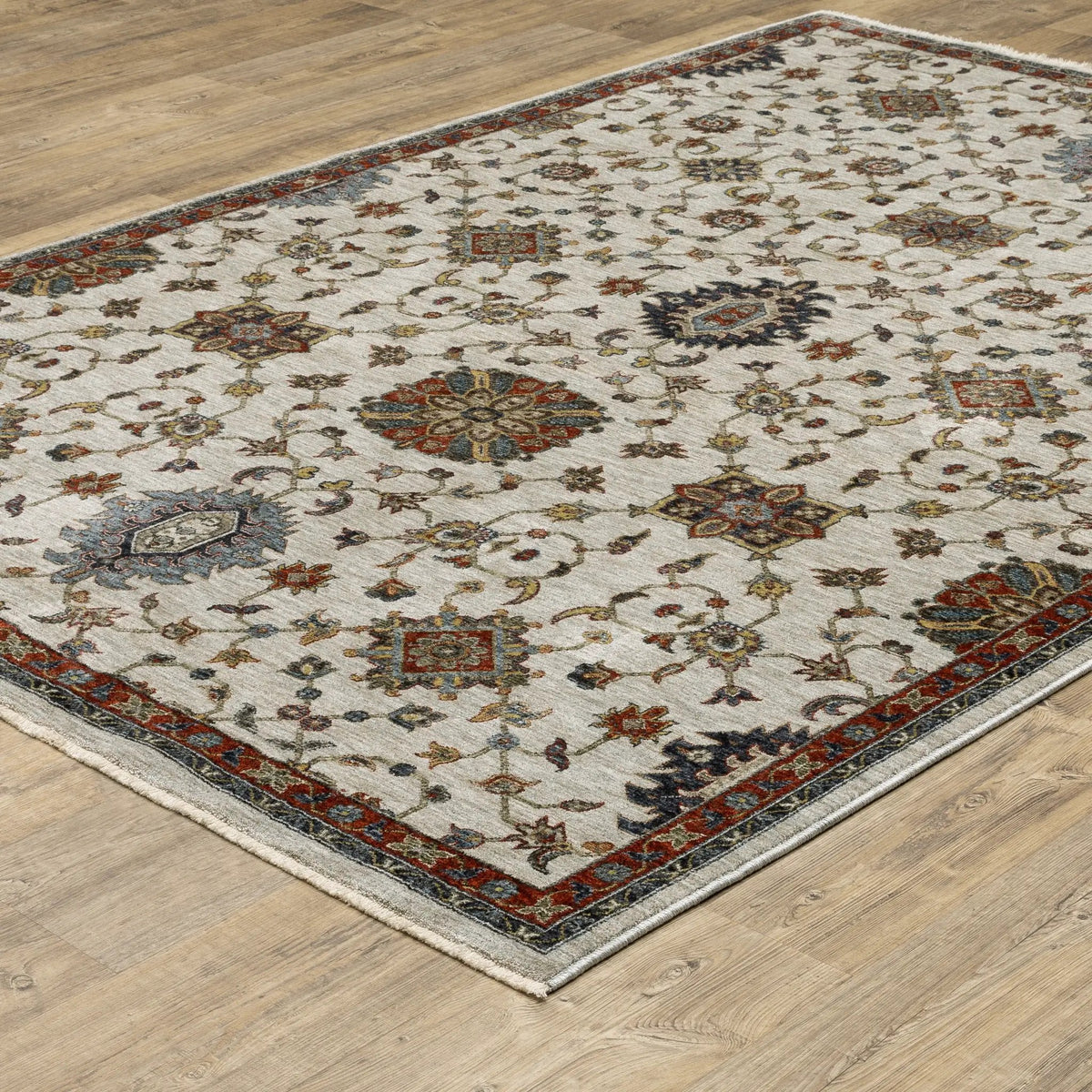 Aberdeen 751W1 Ivory/ Multi Area Rug by Oriental Weavers