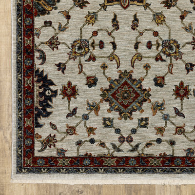 Aberdeen 751W1 Ivory/ Multi Traditional Area Rug by Oriental Weavers