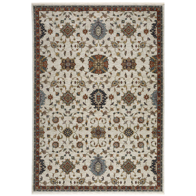 Aberdeen 751W1 Ivory/ Multi Traditional Area Rug by Oriental Weavers