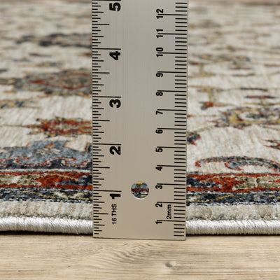 Aberdeen 751W1 Ivory/ Multi Traditional Area Rug by Oriental Weavers
