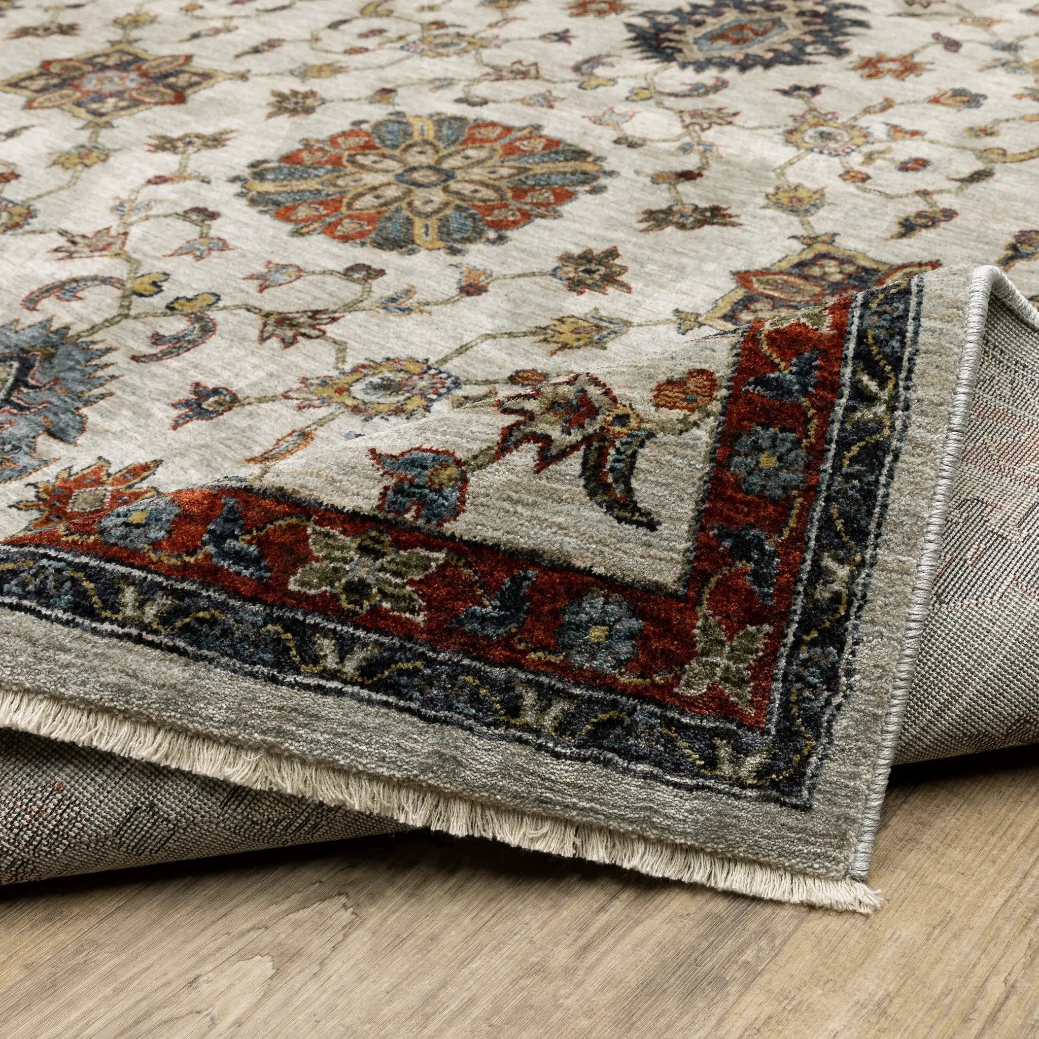 Aberdeen 751W1 Ivory/ Multi Area Rug by Oriental Weavers
