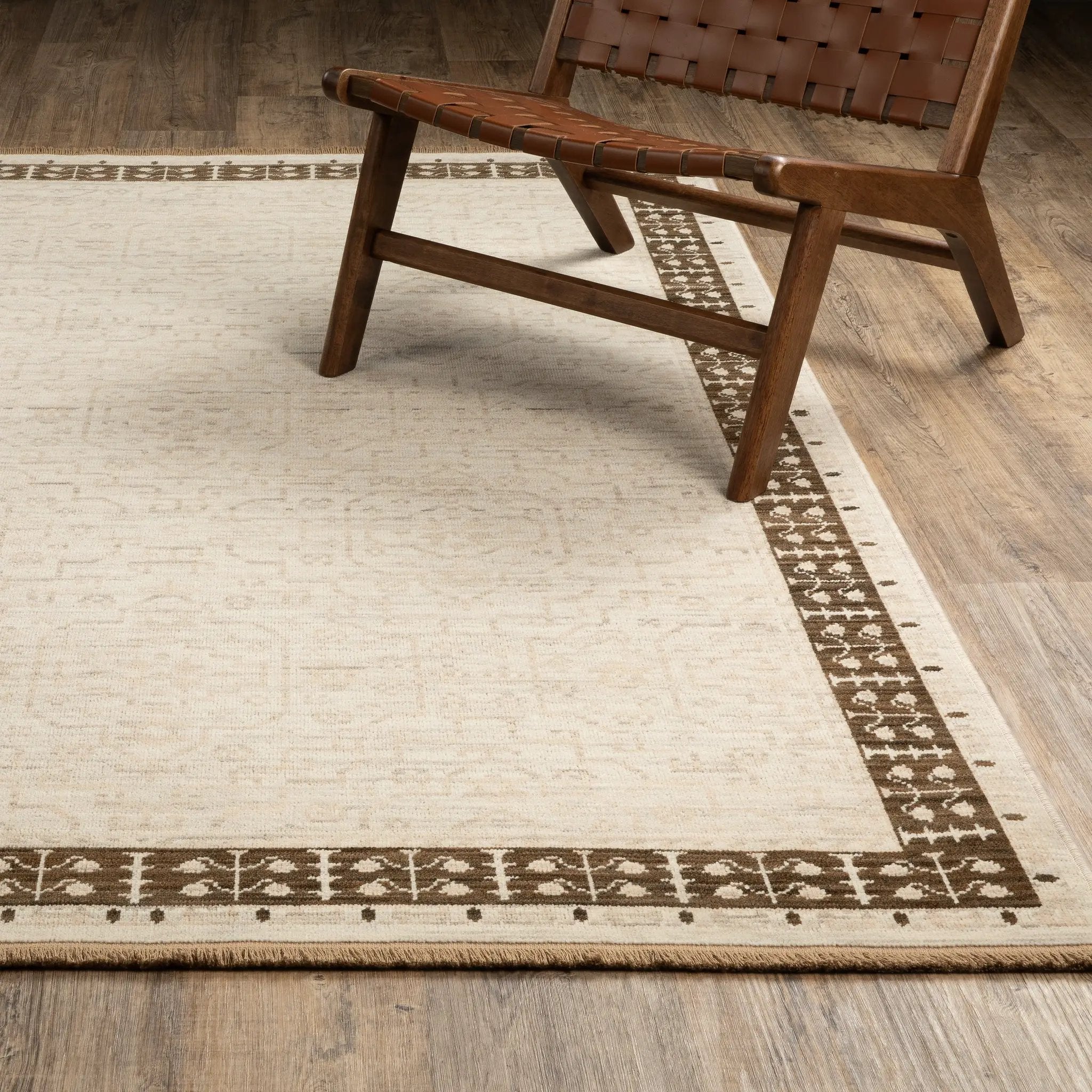 Acacia ACA02 Beige/ Brown Area Rug by Oriental Weavers
