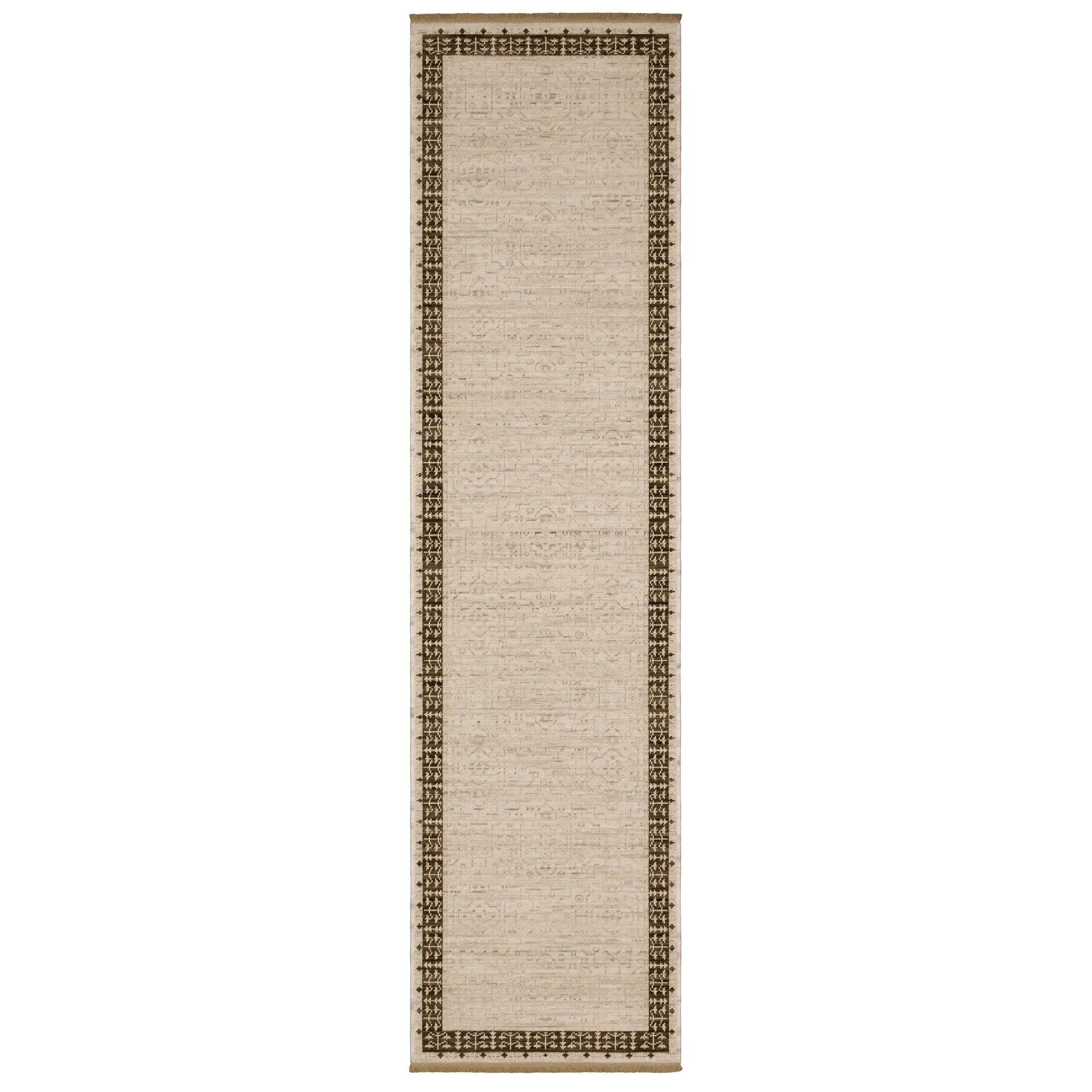 Acacia ACA02 Beige/ Brown Area Rug by Oriental Weavers