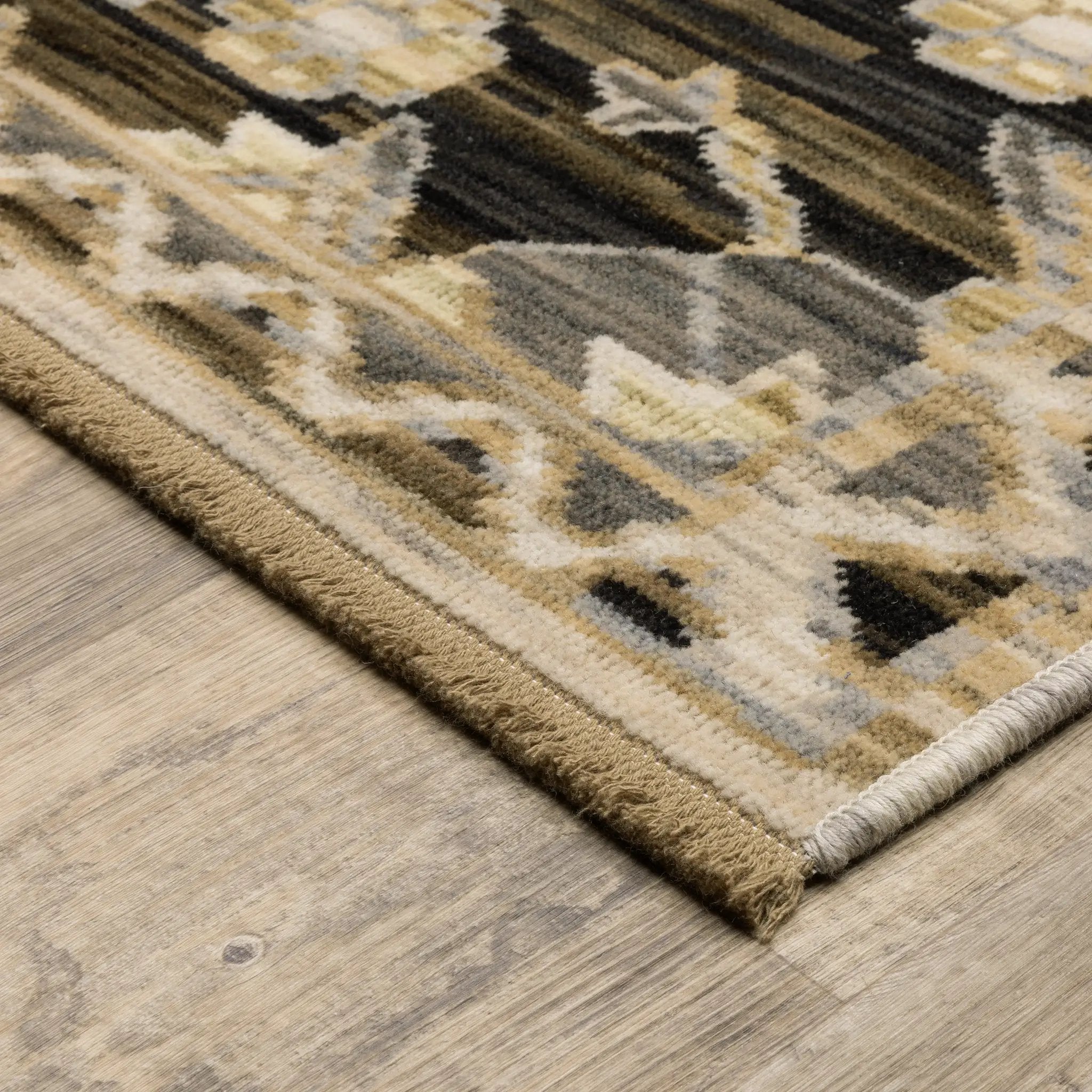 Acacia ACA04 Brown/ Grey Area Rug by Oriental Weavers