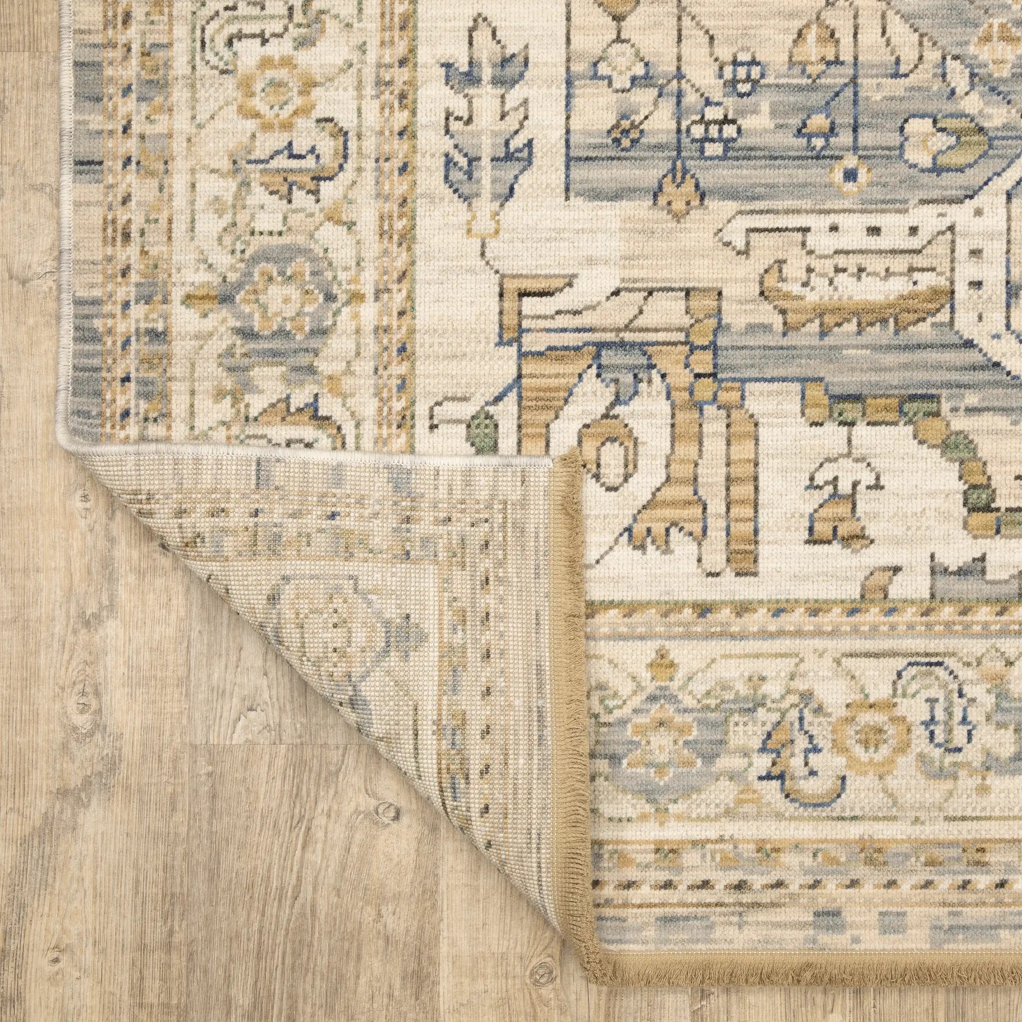 Acacia ACA07 Beige/ Grey Area Rug by Oriental Weavers