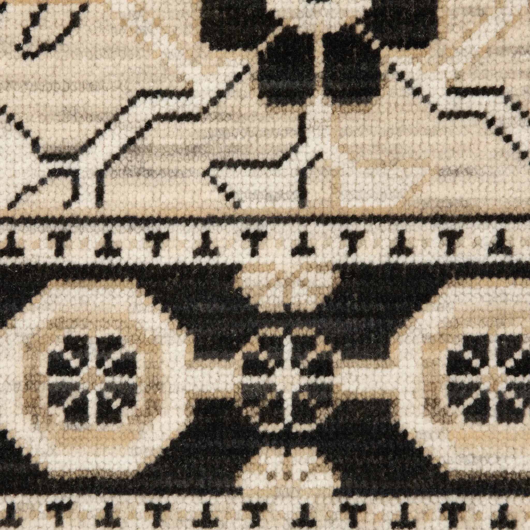 Acacia ACA09 Beige/ Black Area Rug by Oriental Weavers