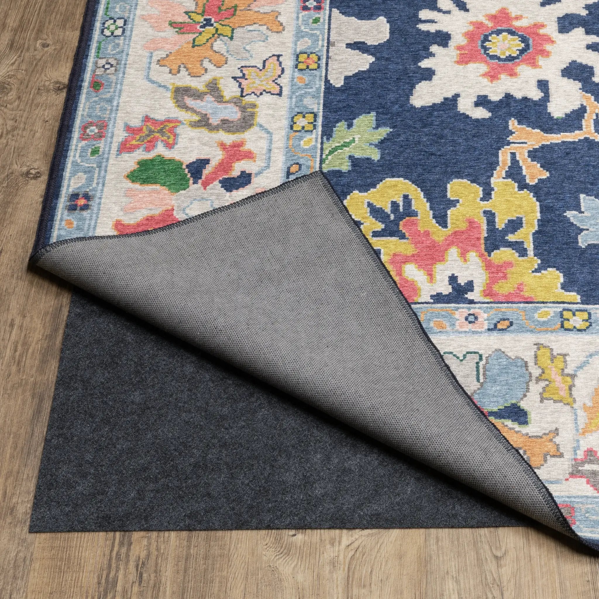 Addison ADD03 Blue/ Multi Area Rug by Oriental Weavers