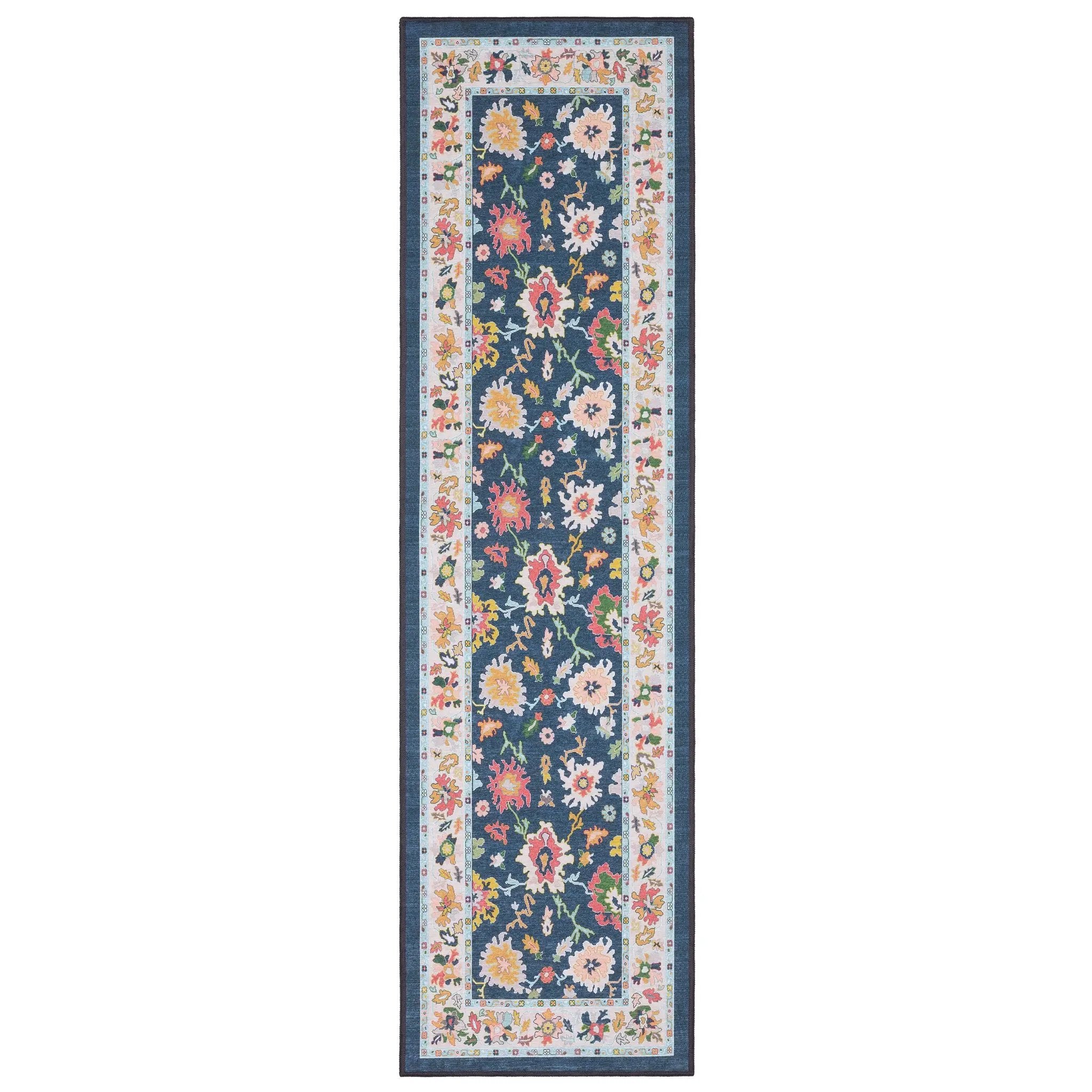Addison ADD03 Blue/ Multi Area Rug by Oriental Weavers
