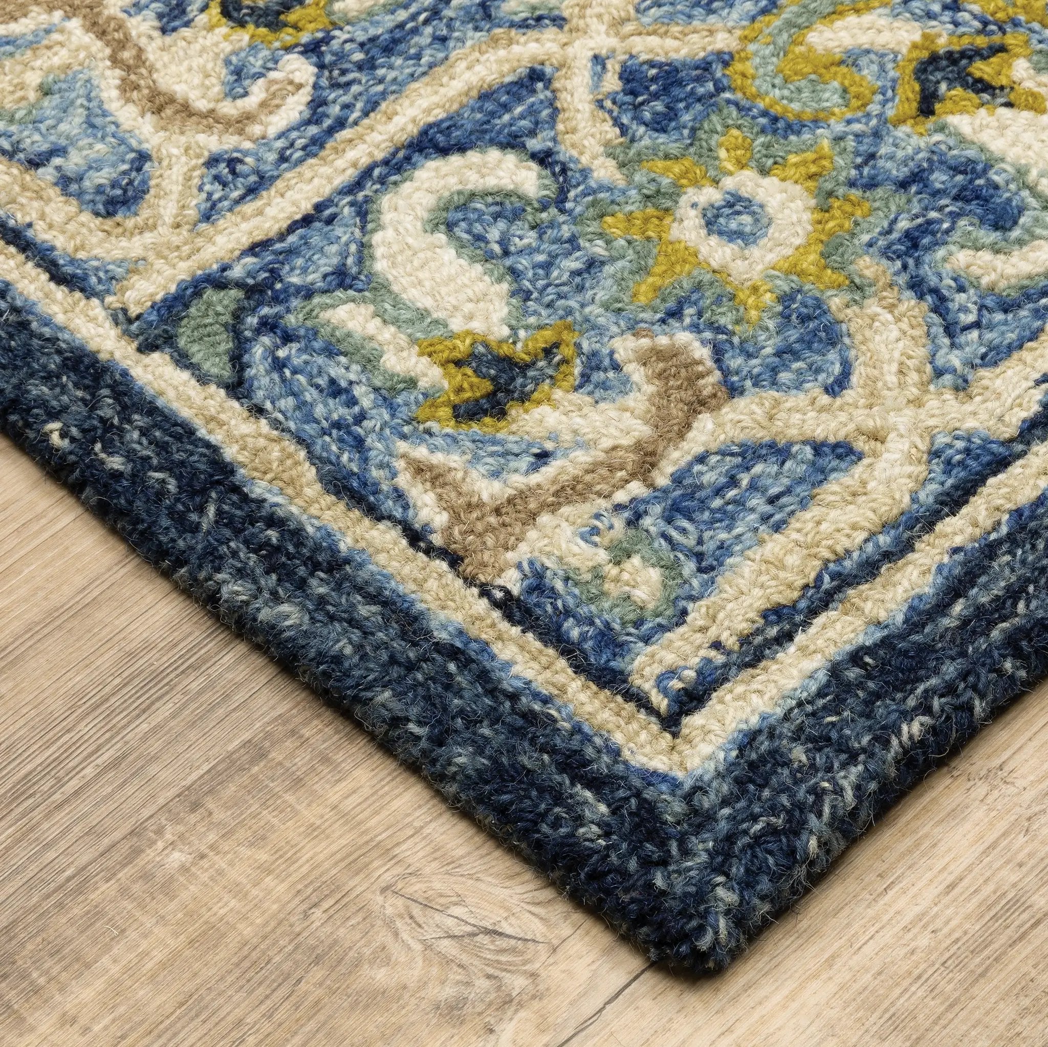 Alfresco 28405 Navy/ Blue Area Rug by Oriental Weavers