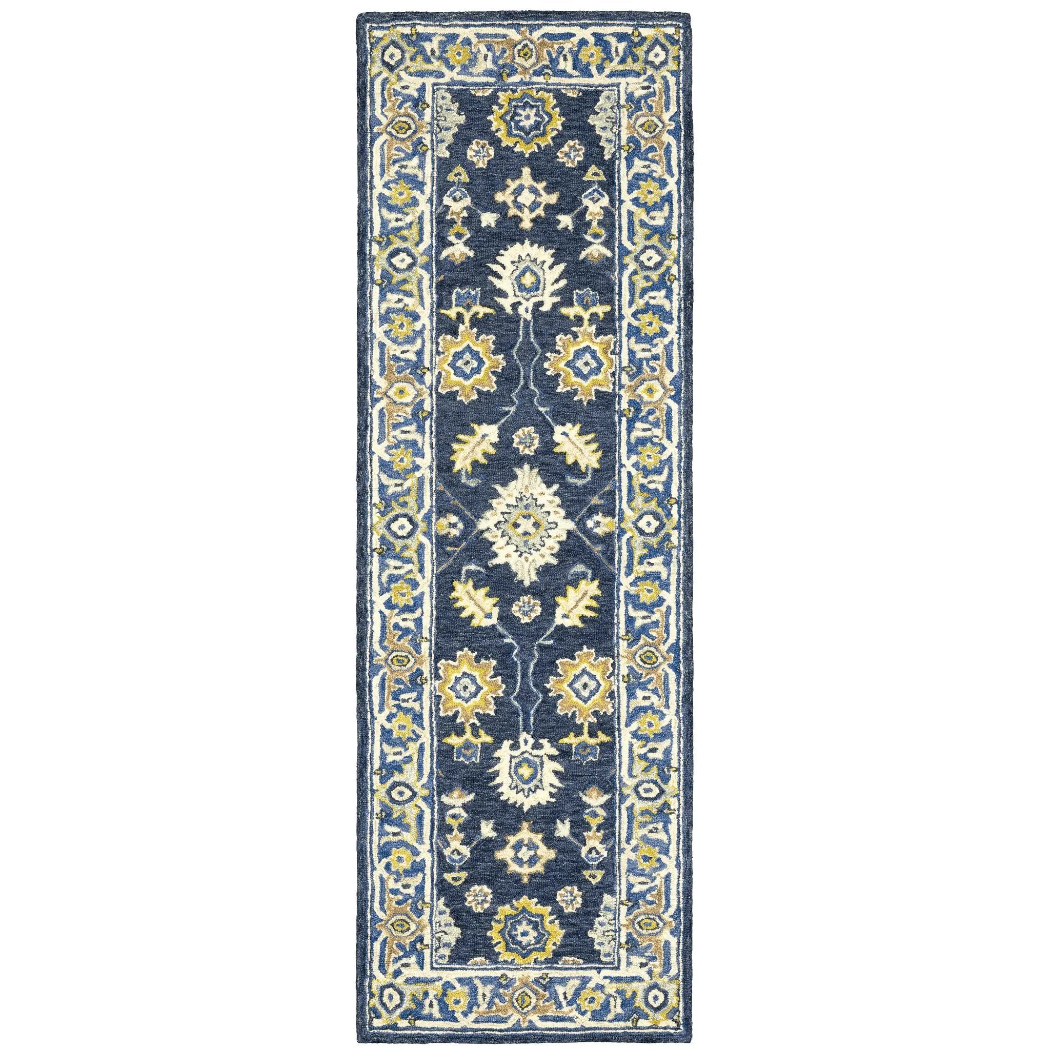 Alfresco 28405 Navy/ Blue Area Rug by Oriental Weavers
