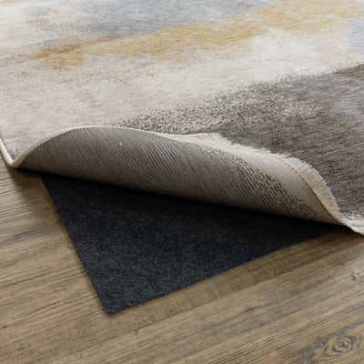 All Purpose Reversible 0004E Grey Rug Pad, grey reversible rug pad with low-profile needle punch construction for hard floors or carpet.