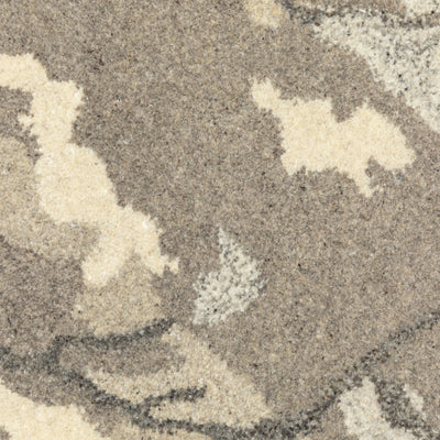 Anastasia 68008 Beige/Ivory Area Rug, handmade beige ivory wool area rug with subtle global woven textile pattern.