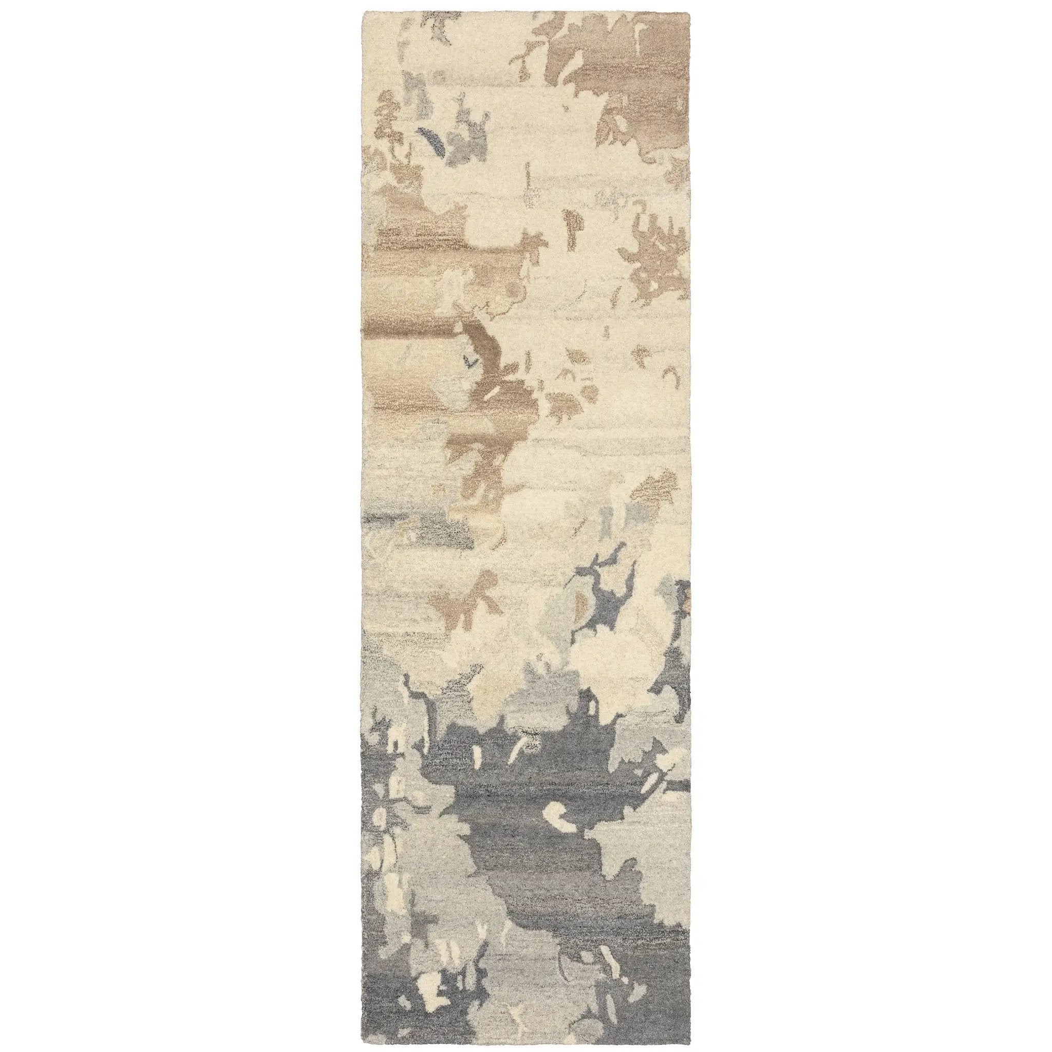 Anastasia 68009 Beige/ Charcoal Area Rug by Oriental Weavers