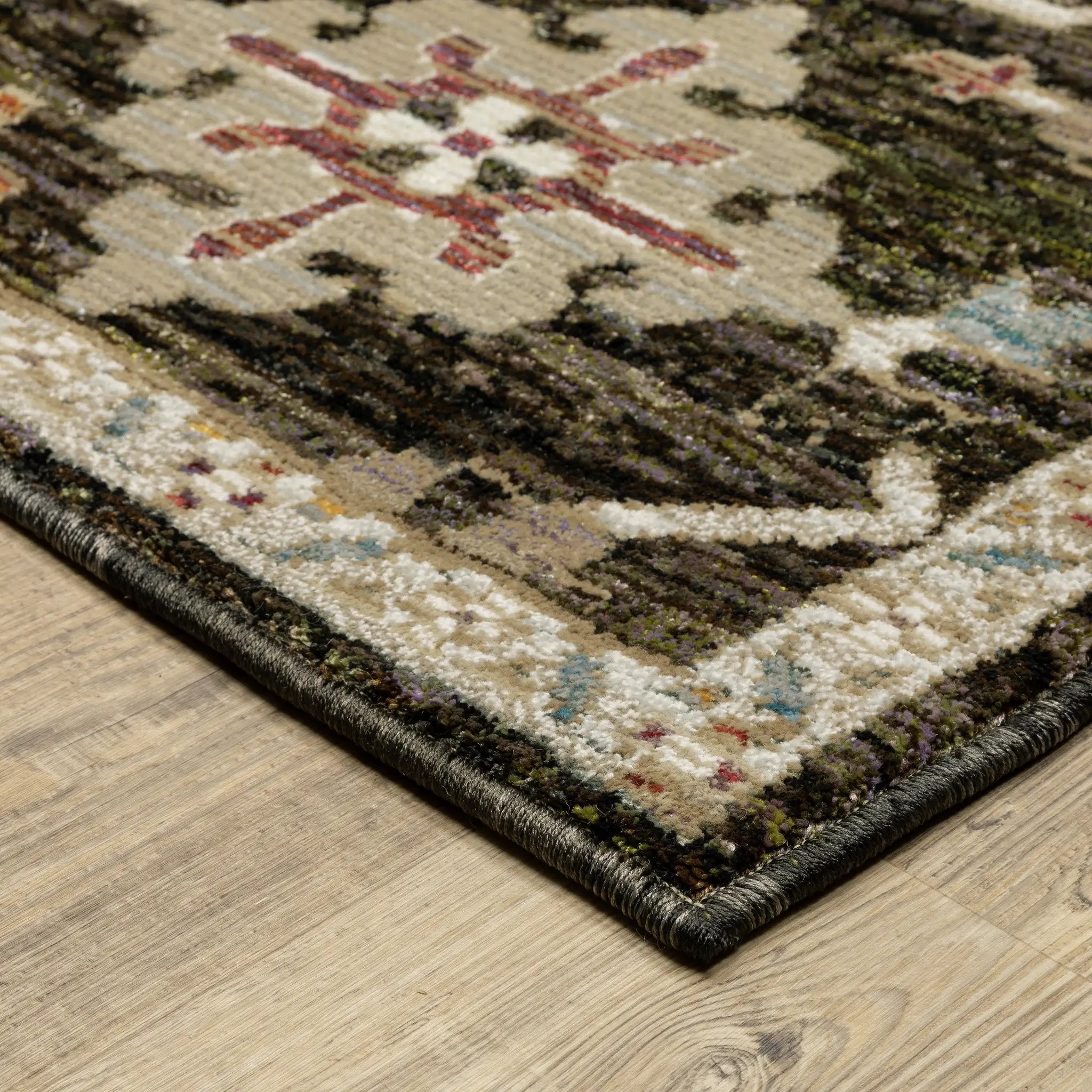 Andorra 2396B Brown/ Multi Area Rug by Oriental Weavers