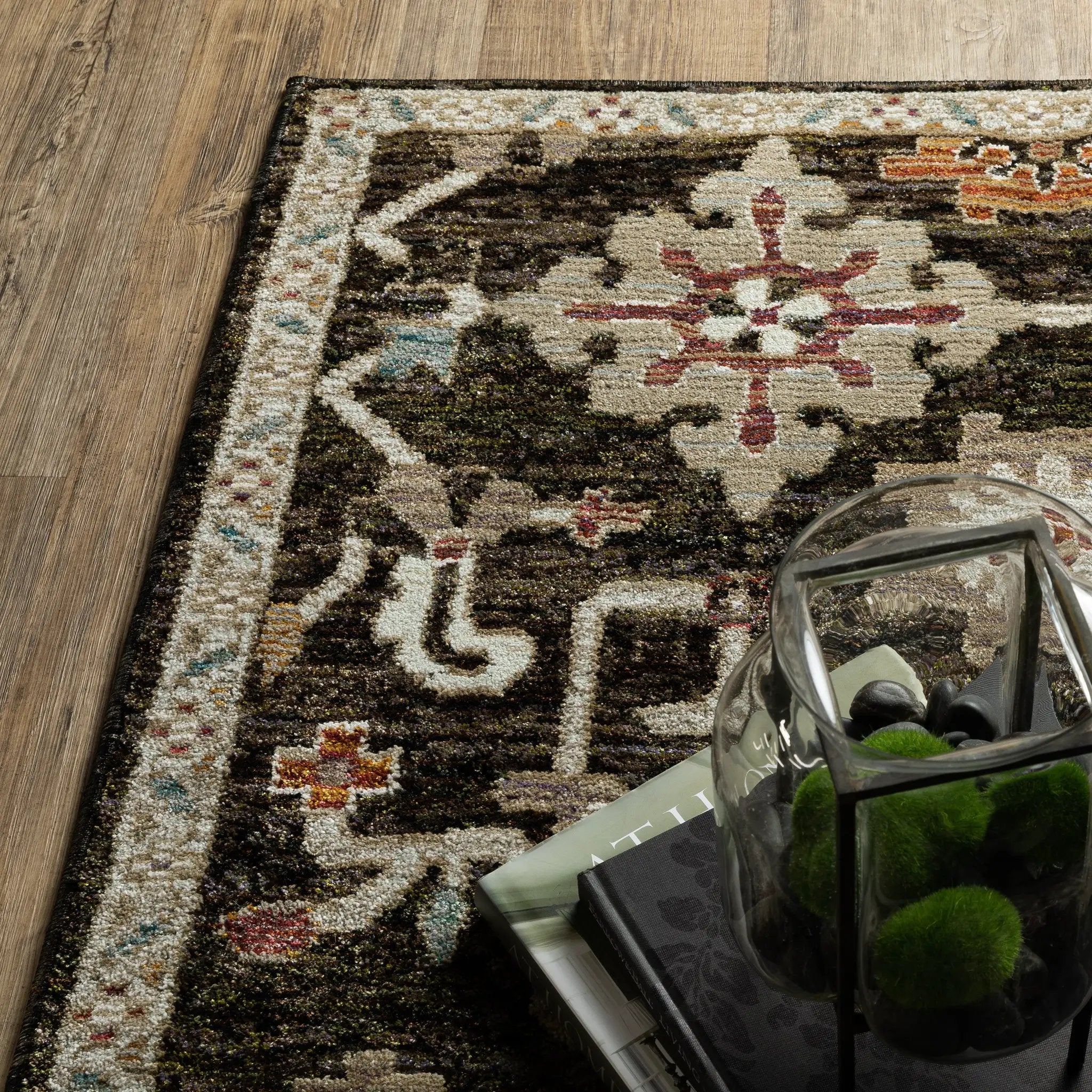 Andorra 2396B Brown/ Multi Area Rug by Oriental Weavers