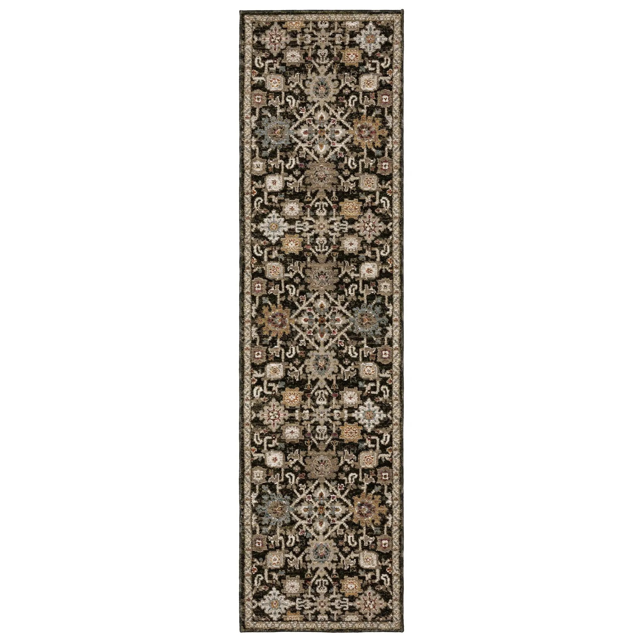 Andorra 2396B Brown/ Multi Area Rug by Oriental Weavers